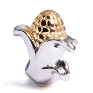 Berloque Charm Separador Milho em Prata 925