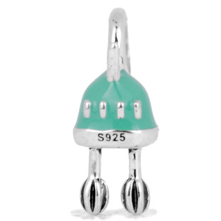 Berloque Charm Pingente Batedeira em Prata 925