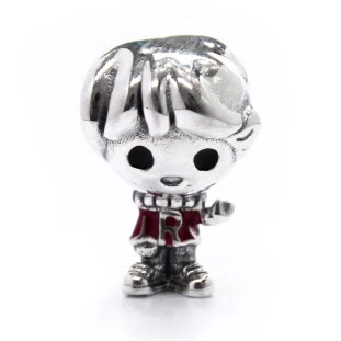 Berloque Charm Separador Ron Weasley - Harry Potter Prata 925