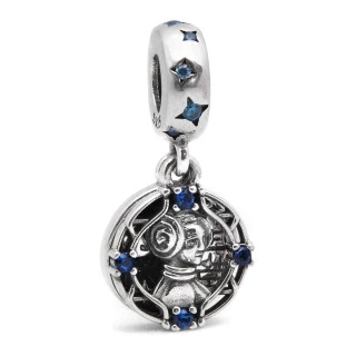 Berloque Charm Pingente Princesa Leia - Star Wars em Prata 925