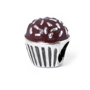 Berloque Charm Separador Brigadeiro em Prata 925