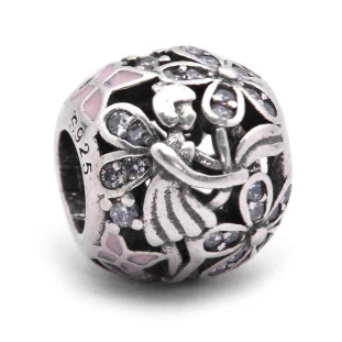 Berloque Charm Separador  Minha Fada em Prata 925