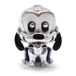 Berloque Charm Separador Baby Pluto em Prata 925