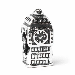 Berloque Charm Separador Big Ben - Inglaterra em Prata 925