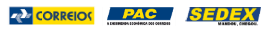 Correios | Formas de Envio | PAC e Sedex